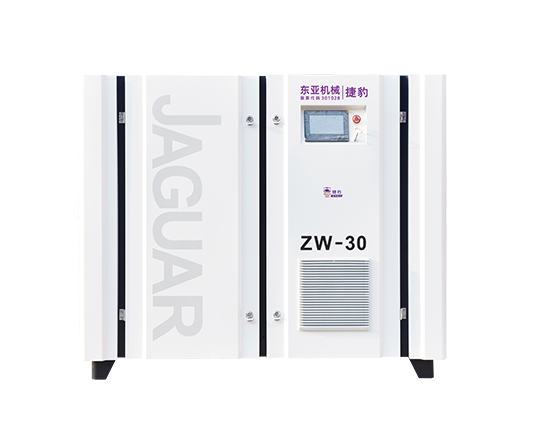 Máy nén khí trục vít bôi trơn bằng nước không dầu Jaguar (Dòng ZW)